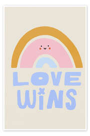 Wandbild Love Wins - treechild