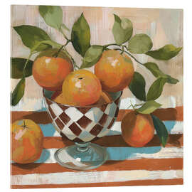 Acrylic print Quiet Morning with Oranges - DejaReve