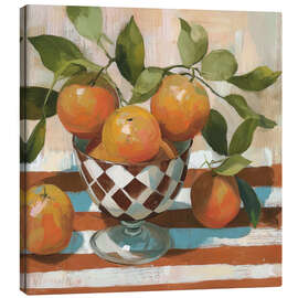 Leinwandbild Ruhiger Morgen mit Orangen - DejaReve
