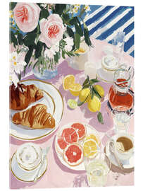 Acrylglasbild Harmonie am Morgentisch - DejaReve