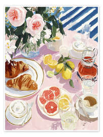 Poster Harmonie am Morgentisch - DejaReve