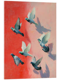 Quadro em acrílico A Dance of Wings - DejaReve