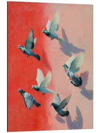 Aluminium print A Dance of Wings - DejaReve