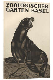 Tableau en verre acrylique Zoological Garden Basel (German)