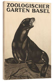 Holzbild Zoologischer Garten Basel