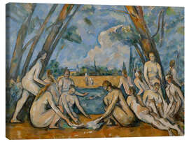 Quadro em tela The Large Bathers, A Nude - Paul Cézanne