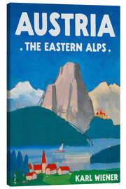 Tableau sur toile Austria, The Eastern Alps - Karl Wiener