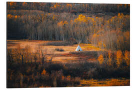 Print på aluminium Blackfoot Land - Chiara Salvadori