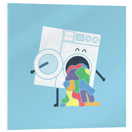 Tableau en verre acrylique Laundry Day
