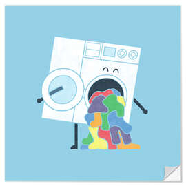Wall sticker Laundry Day