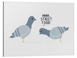 Aluminium print Street Food - HandsOffMyDinosaur