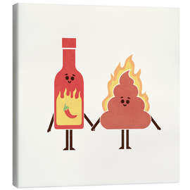 Leinwandbild Hot Sauce Buds - HandsOffMyDinosaur