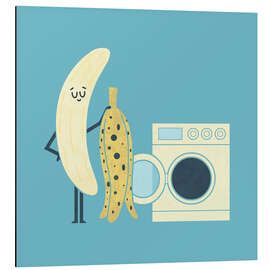 Print på aluminium Banana Laundry - HandsOffMyDinosaur