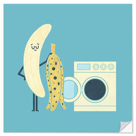 Sticker mural Banana Laundry - HandsOffMyDinosaur