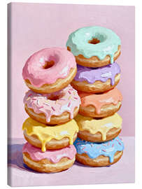 Lærredsbillede Donut Tower - Softlight Boutique