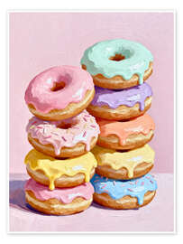 Wandbild Donut-Turm - Softlight Boutique