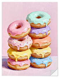 Sticker mural Donut Tower - Softlight Boutique