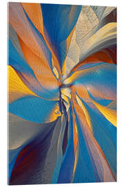 Acrylglasbild In der Welt der Kristalle - Jaroslaw Blaminsky