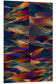 Print på aluminium In the world of crystals II - Jaroslaw Blaminsky