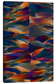 Lærredsbillede In the world of crystals II - Jaroslaw Blaminsky