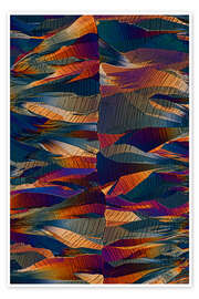 Tableau In the world of crystals II - Jaroslaw Blaminsky