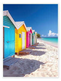 Póster Where colours go on vacation - Peter Roder