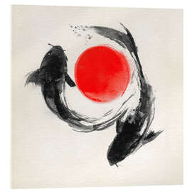 Tableau en verre acrylique In the mirror of dawn - Peter Roder