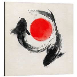 Aluminium print In the mirror of dawn - Peter Roder