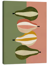 Leinwandbild Birnen im Gleichgewicht - Branka Kodžoman