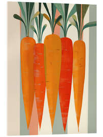 Quadro em acrílico Carrot Parade - Branka Kodžoman