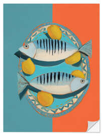 Sticker mural Modern Coastal Still Life - Branka Kodžoman