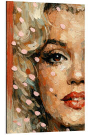 Print på aluminium Marilyn - Dmitry Belov