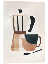 Acrylglasbild Kaffeepause - ThingDesign