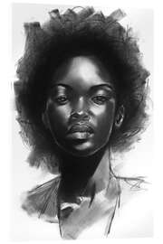 Tableau en verre acrylique Souverain - Denny Stoekenbroek