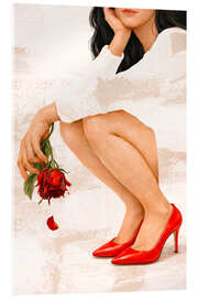 Acrylic print Gone Girl - Female Gaze