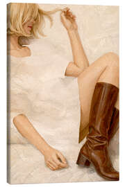 Tableau sur toile Lazy Days - Female Gaze