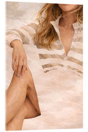 Tableau en verre acrylique Easy Business - Female Gaze