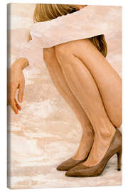 Tableau sur toile Day Dreaming - Female Gaze