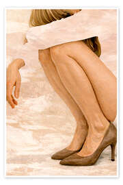 Wandbild Day Dreaming - Female Gaze