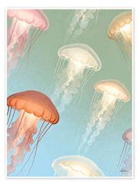 Tableau Jellyfish in the light - Softlight Boutique