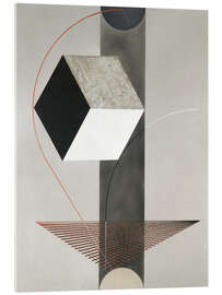 Acrylglasbild Proun 99, 1925 - El Lissitzky