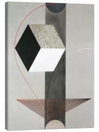 Tableau sur toile Proun 99, 1925 - El Lissitzky