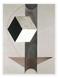 Plakat Proun 99, 1925 - El Lissitzky