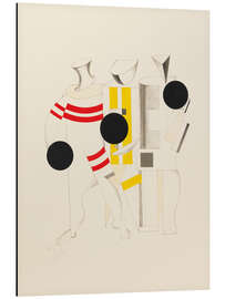 Print på aluminium Sportsme, 1923 - El Lissitzky