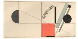 Acrylglasbild Wendingen, 1921 - El Lissitzky