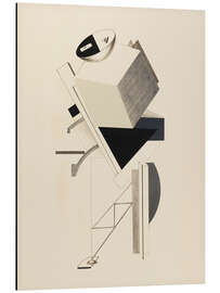 Print på aluminium Sentry, 1923 - El Lissitzky
