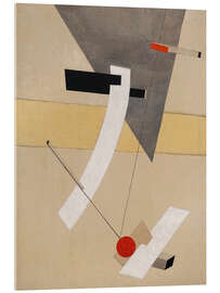 Acrylglasbild Proun 12E, 1923 - El Lissitzky