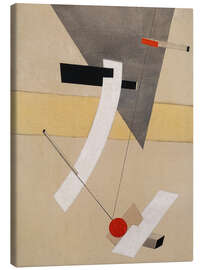 Tableau sur toile Proun 12E, 1923 - El Lissitzky