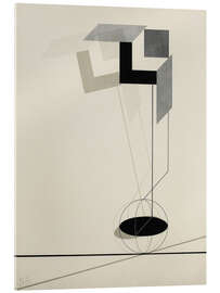 Acrylglasbild Kestnermappe Proun II, 1923 - El Lissitzky