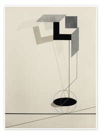 Plakat Kestnermappe Proun II, 1923 - El Lissitzky